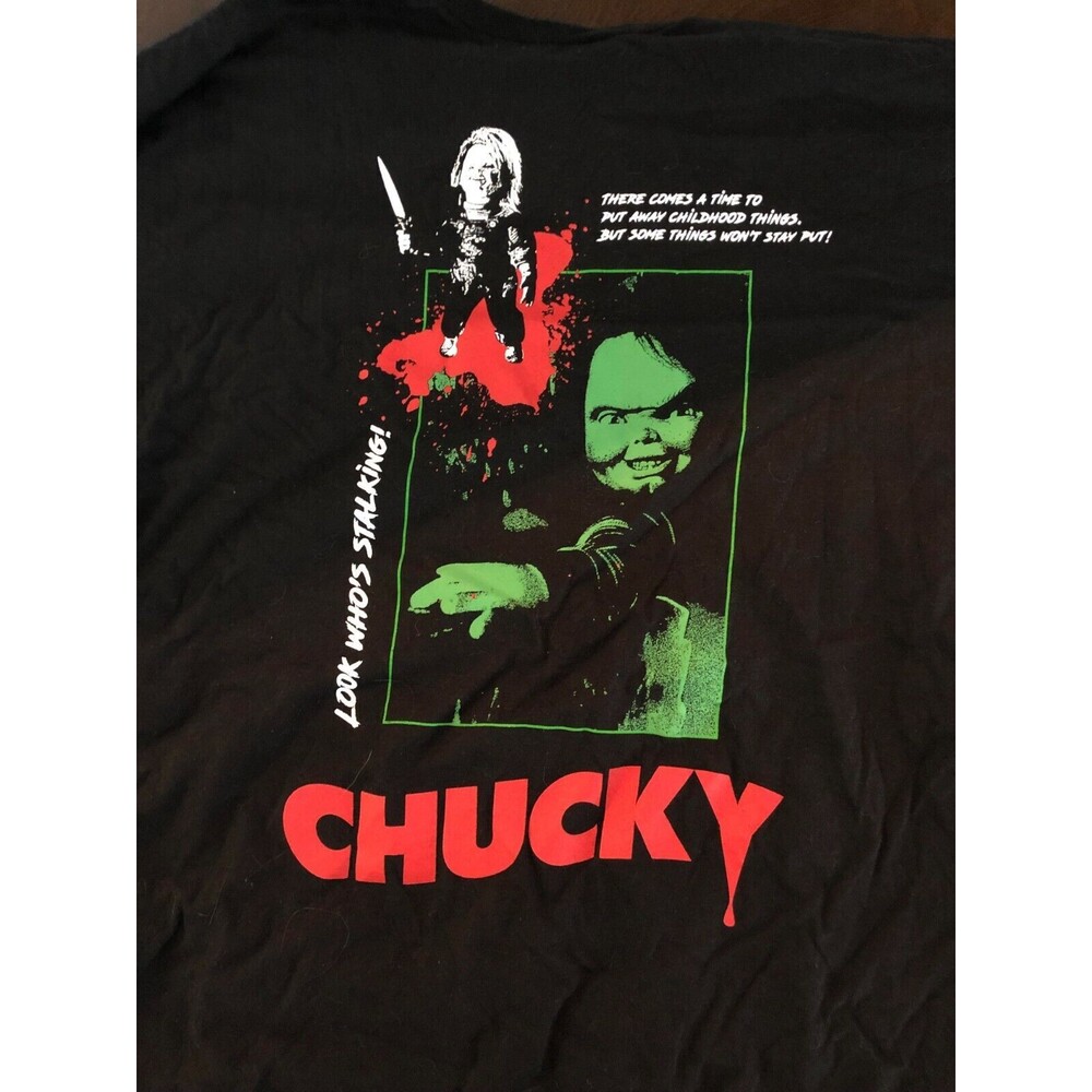 New Chucky Child's Play Graphic T-shirt Licensed